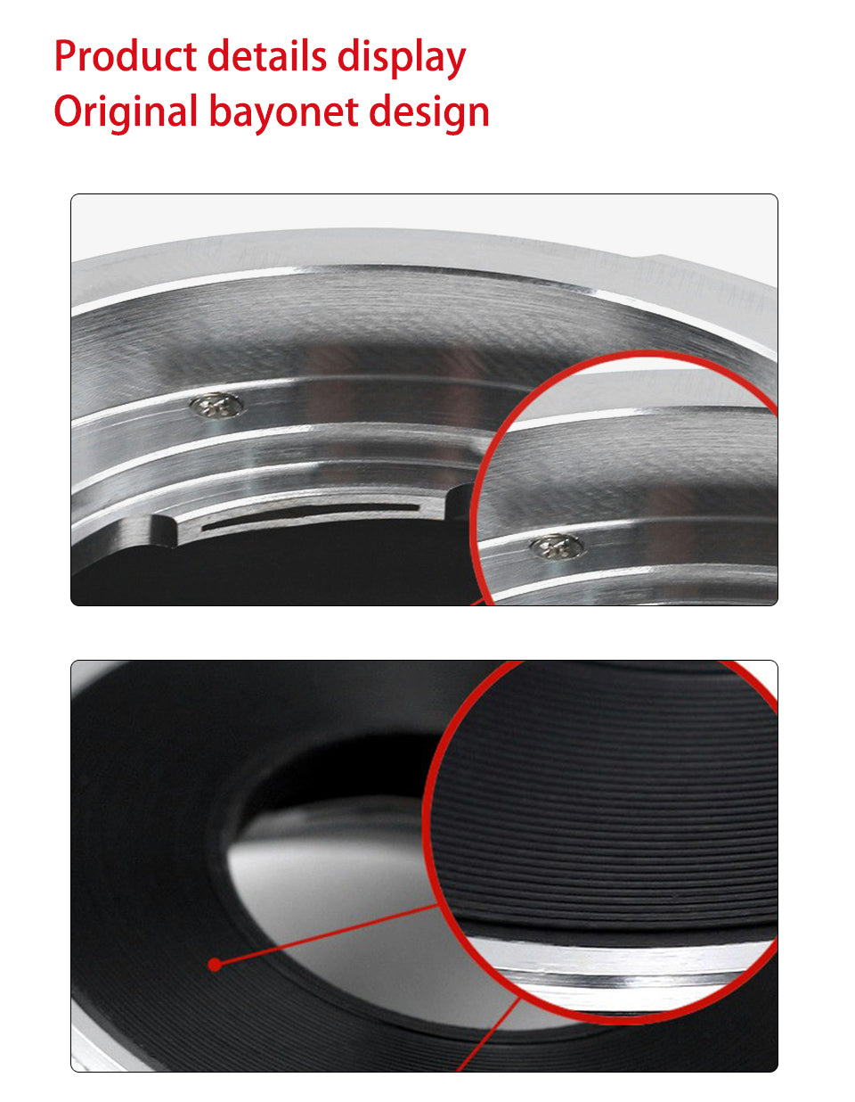 Laina adapter ring is suitable for transferring DKL lenses to M42 cameras
