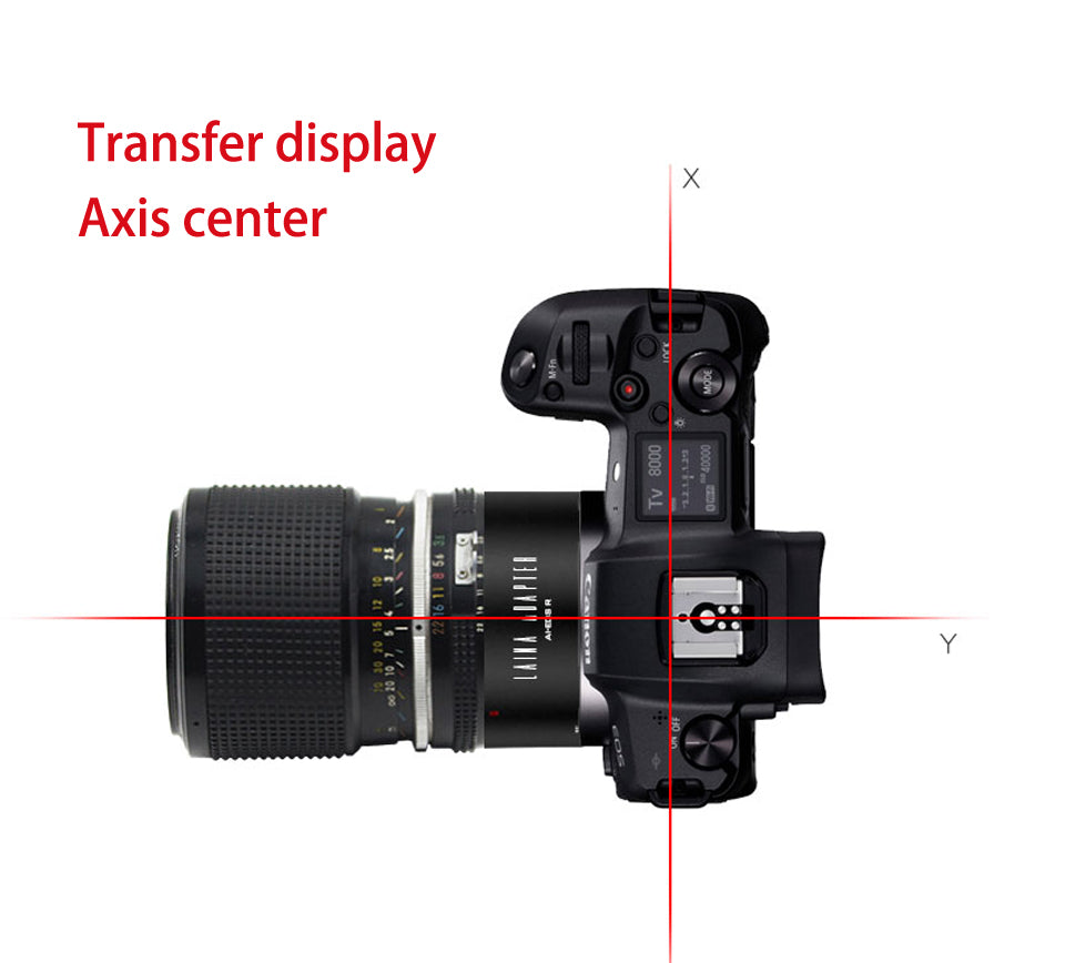 Nikon AI AIS D lens to Canon eosr RP RF R8 R50 micro single adapter ring