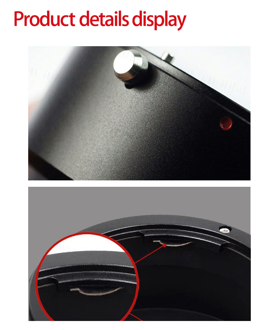 Laina PK to Sony E Mount Adapter Export Edition - Fit Pentax Lens & Sony A7/NEX/FE Cameras