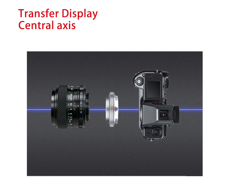 LAINA M42-GFX Adapter for M42 Lens Compatible with Fujifilm GFX 50S 50R Medium Format Camera