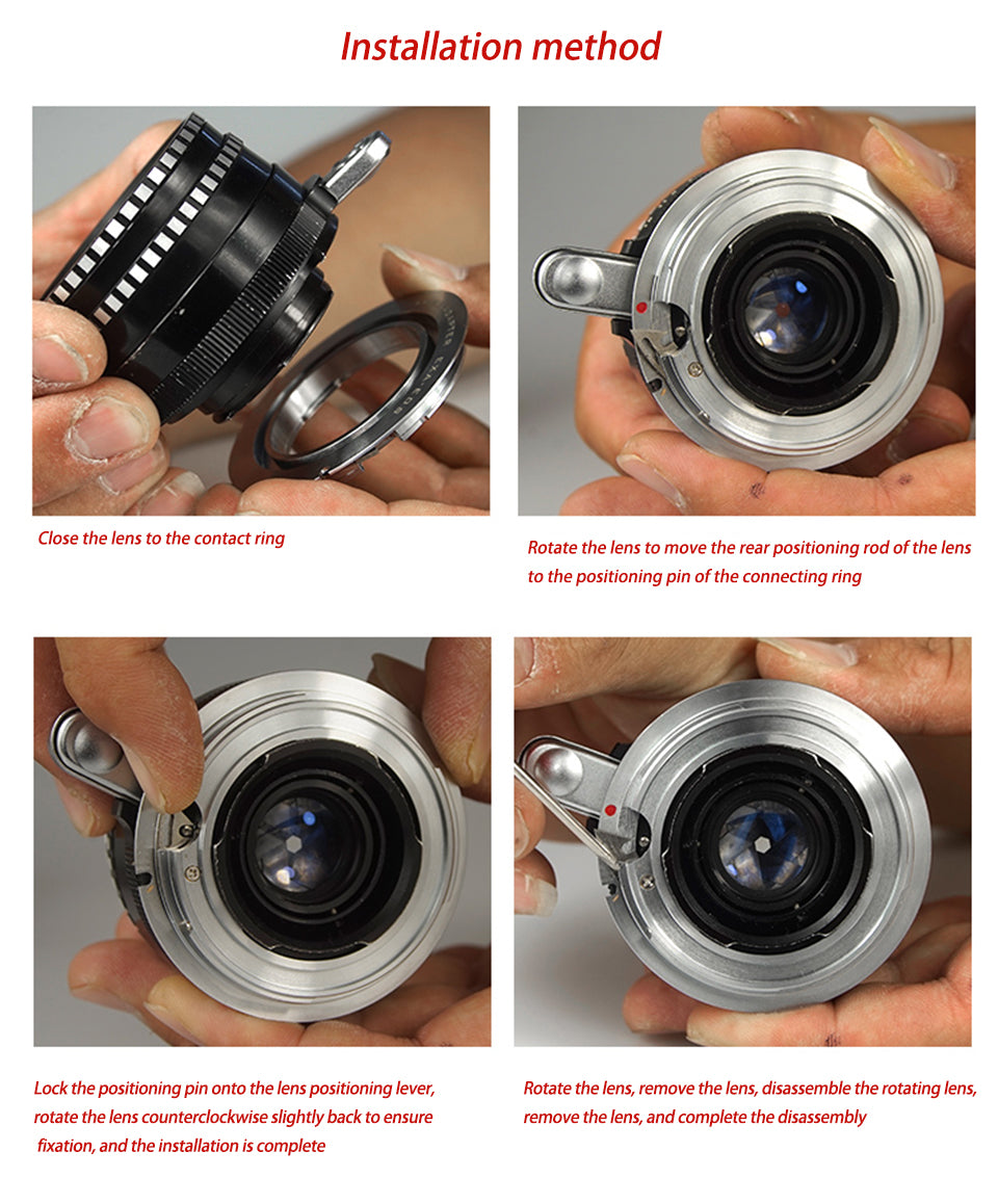 Laina Exakta EXA to Canon EOS Adapter Fit for 5D 6D 7D 90D DSLR Camera