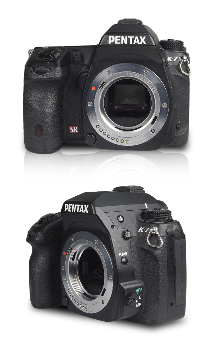 LAINA M42-PK Full Copper Adapter Fit M42 Lens & Pentax K-70 K-3 K-1 PK Camera