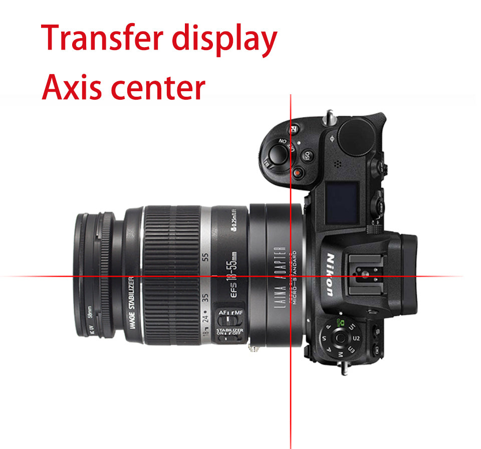 Laina adapter ring adjustable macro version Canon EOS EF lens to Nikon NIKON Z Z6 Z7