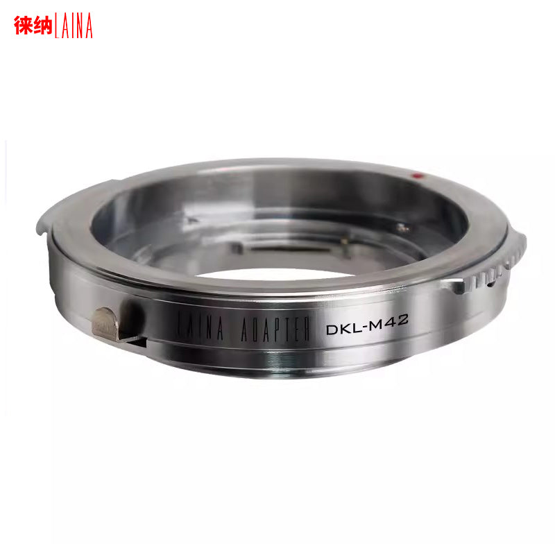 Laina adapter ring is suitable for transferring DKL lenses to M42 cameras