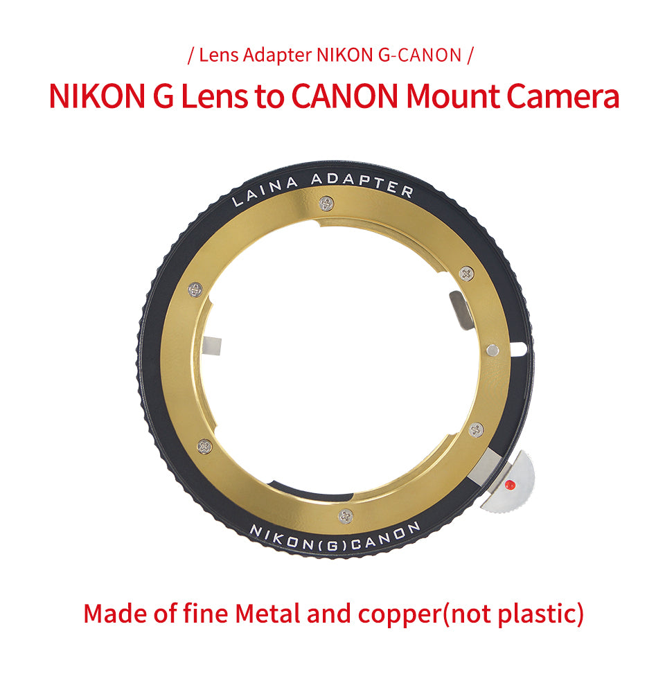 NIKON AI G automatic lens to EF EOS