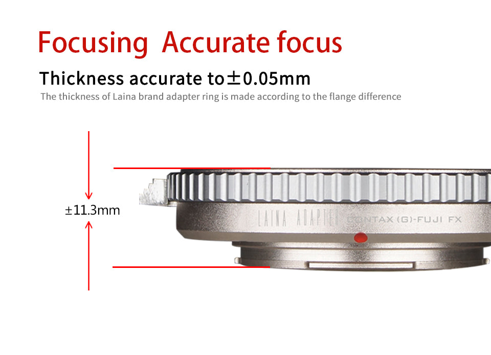 CONTAX G28 G45 G90 G lens to Fuji