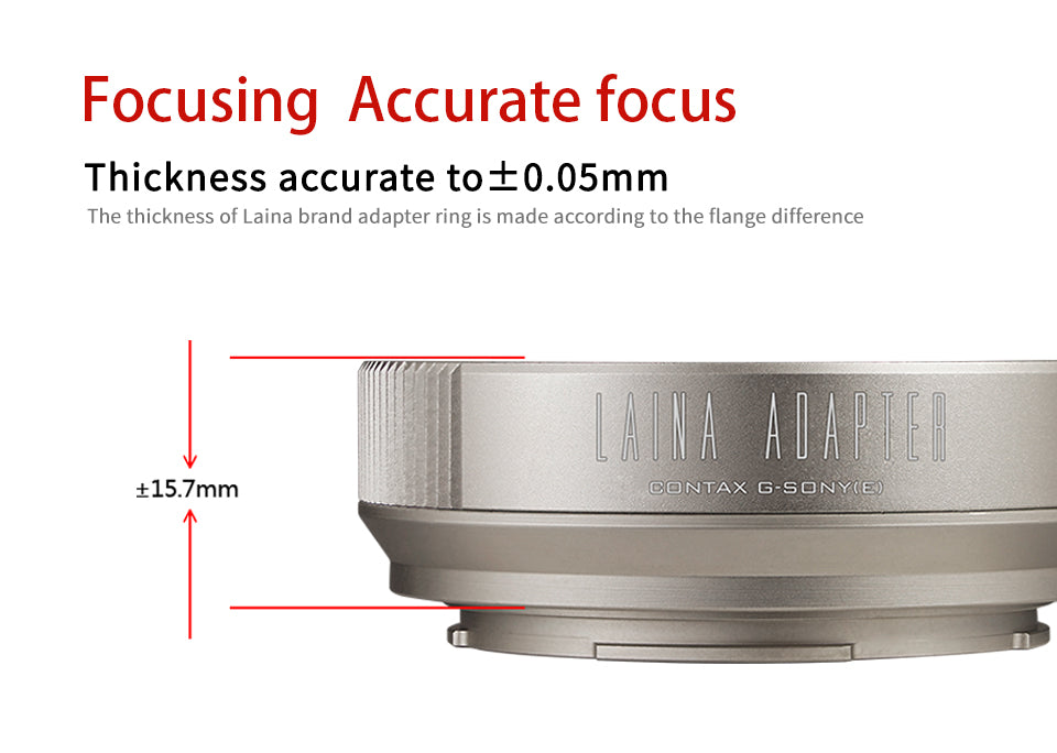 CONTAX G21 G28 G to NEX Sony E A7S A9 FE