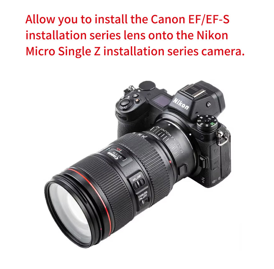 Nikon G lens to Sony e-mount FE mirrorless A7 A7R3