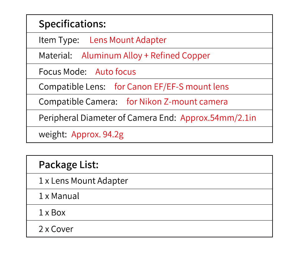 Nikon G lens to Sony e-mount FE mirrorless A7 A7R3