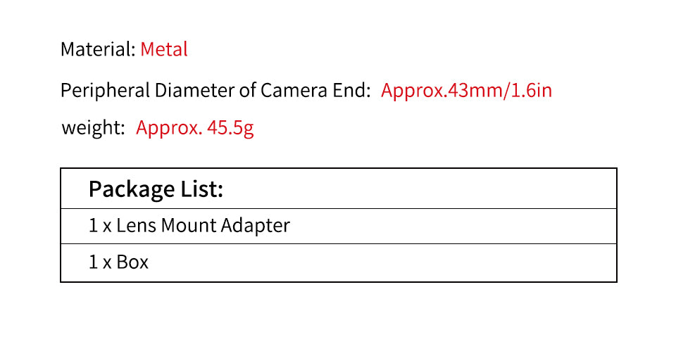 Leica M to Fuji FUJIFILM XF