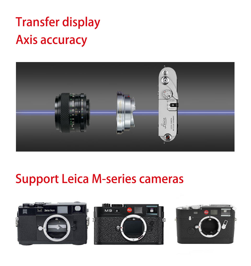 Laina all copper adapter ring M42 screw lens to Leica Tiangong LEICA LM M adapter ring
