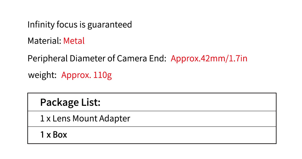 Laina all copper adapter ring M42 screw lens to Leica Tiangong LEICA LM M adapter ring