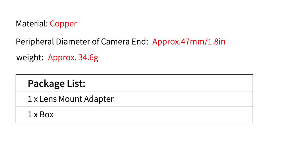 Laina Brass Adapter: Pentax PK/Phoenix PK Manual Lens to Canon EF EOS Camera
