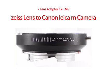 Laina is suitable for CY-LM adapter ring, suitable for Zeiss ZEISS lens to LEICA M