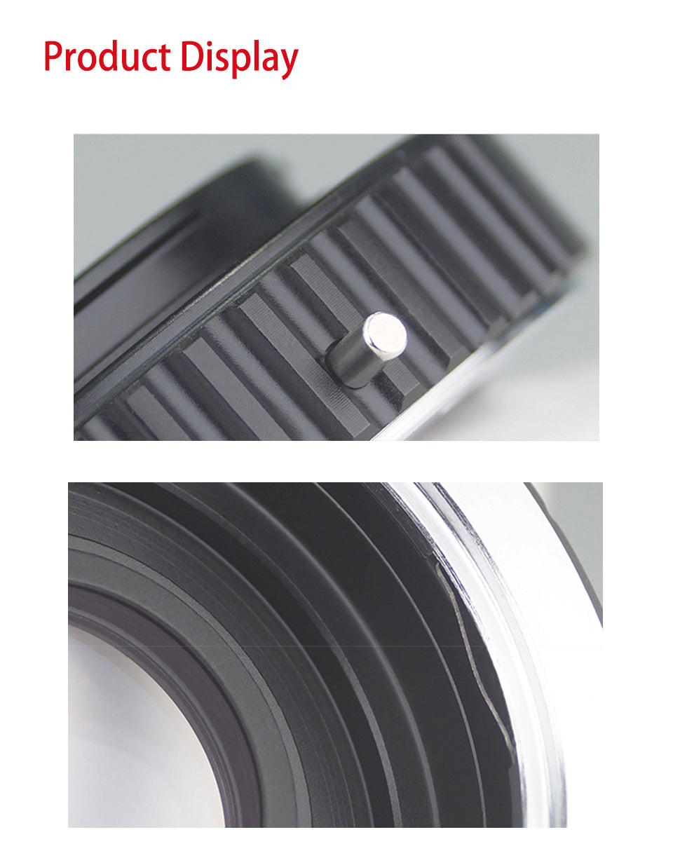 Laina is suitable for Zeiss ZEISS CY YC lens to Nikon camera adapter ring