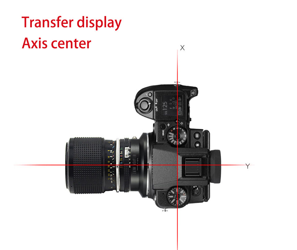 Laina is suitable for Nikon AI F-mount lens to GFX camera adapter ring