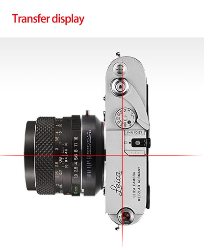 Laina is suitable for CY-LM adapter ring, suitable for Zeiss ZEISS lens to LEICA M