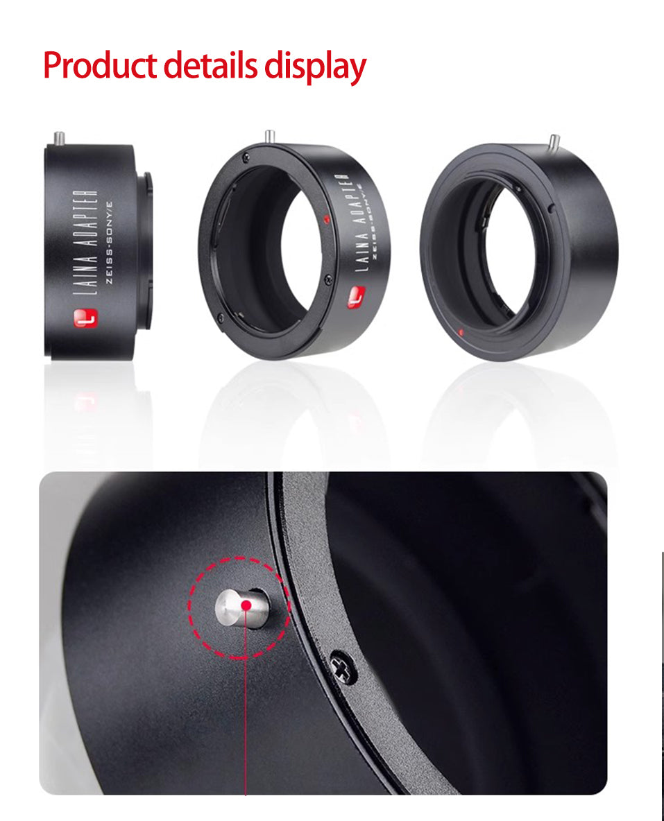 Laina  export is suitable for ZEISS CONTAX CY to NEX