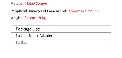 Laina adapteLEICA LR R to EF EOS Canon High Compatibility Adapter Ring BMCC
