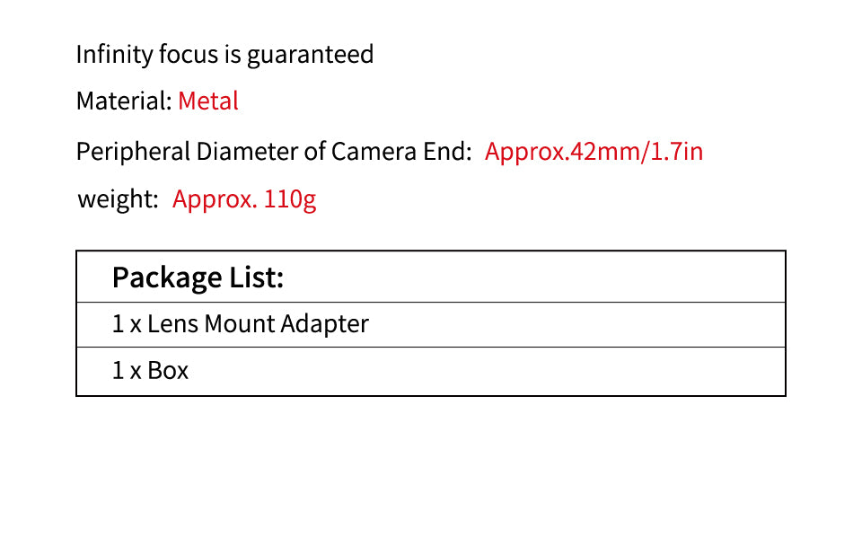 Laina  export is suitable for ZEISS CONTAX CY to NEX