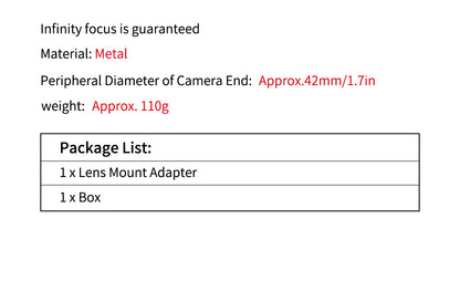 Laina  export is suitable for ZEISS CONTAX CY to NEX