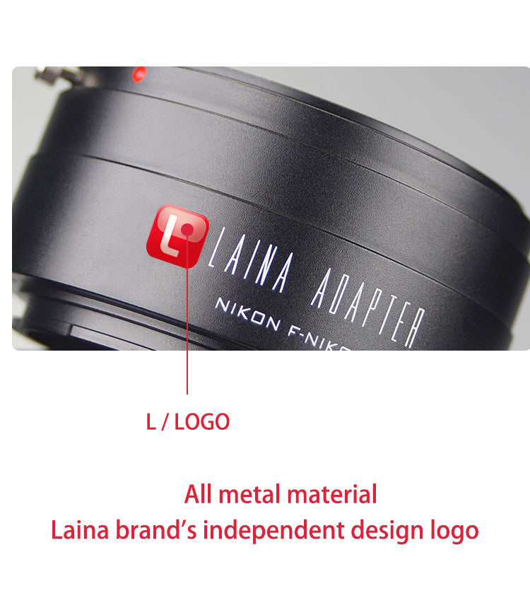 Laina Lens Adapter: Use Your Nikon AI AIS D F Lenses on Z50 Z7 ZF Z Mirrorless Cameras
