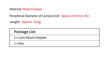 Nikon AIS D lens to Canon CANON EF camera