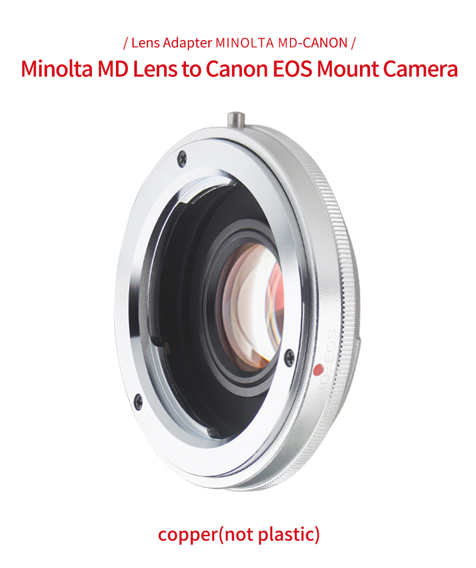 MINOLTA MD MC to Canon EOS EF BMCC
