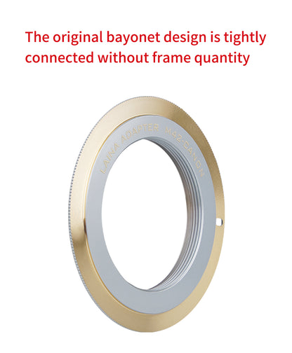M42 lens to Canon EOS SLR adapter ring
